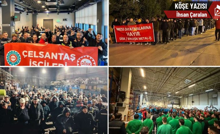 Metal işçisi MESS patronlarının oyunlarını boşa çıkarabilir!