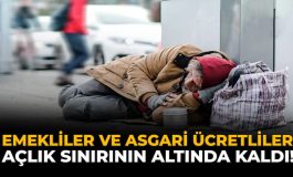 Emekliler isyanda: Aylıklar açlık sınırının kat kat altında