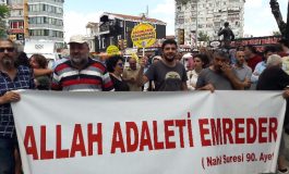 Antikapitalist Müslümanlar vicdan ve adalet nöbetinde