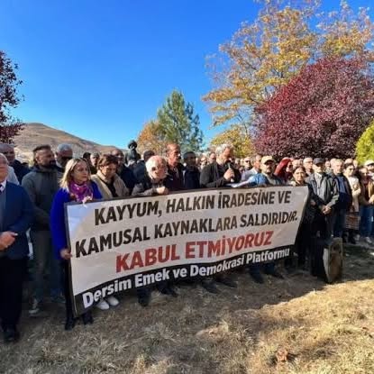 Suriye Alevileri için Dersim’de eylem: ‘Tarihsel acıların tekrarı niteliğinde’