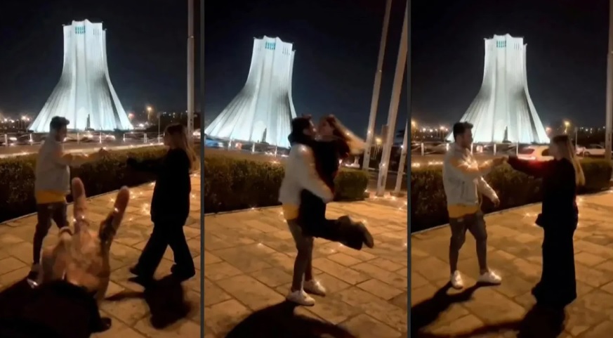 İran’da Azadi Kulesi’ne karşı dans videosuna 10 yıl hapis