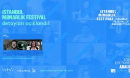 İstanbul Mimarlık Festivali 5-11 Aralık 2020 tarihlerinde gerçekleşecek