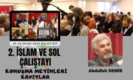 Abdullah Demir: '' Hem Peygamberin sesine, hem filozofların sesine ihtiyacımız var''