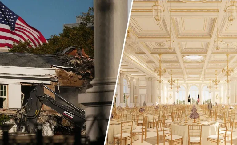 Trump’tan Beyaz Saray’da 250 milyon dolarlık ‘balo salonu’ projesi