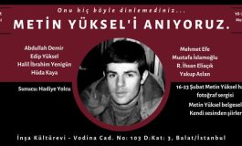 Metin Yüksel için alternatif etkinlik