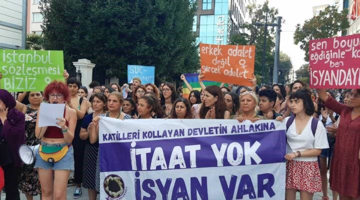 Kadıköy’de ‘Gülşen’ eylemi: Tecavüzcülerin sırtını sıvazlayanlara sözümüz var; her yerdeyiz