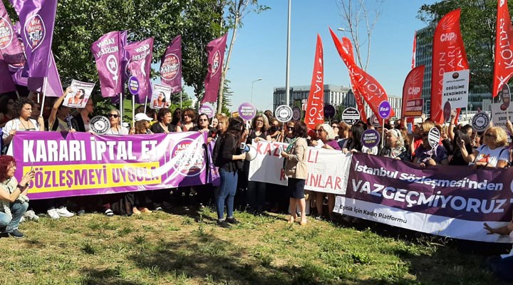 Kadınlar, İstanbul Sözleşmesi için 4’üncü kez Danıştay’da