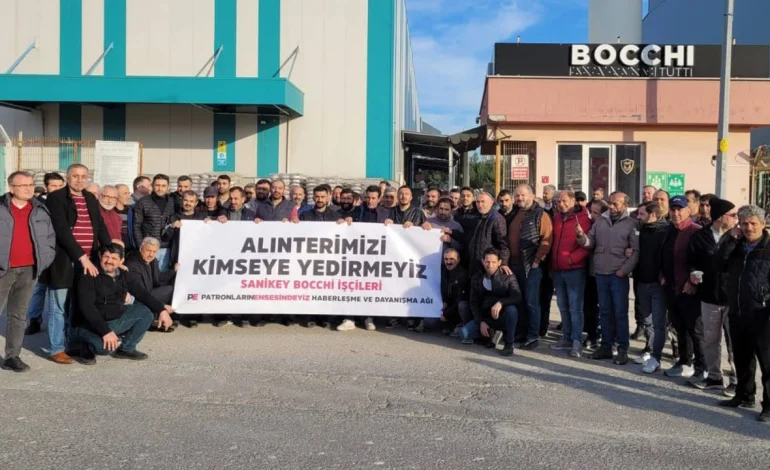 Maaşları 3 aydır ödenmeyen 200 seramik işçisi iş bıraktı