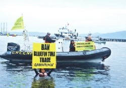 Greenpeace ve Abarjazz Avangard nükleere tepki için İzmir’de