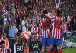 Atletico Madrid’den coşkulu kutlama