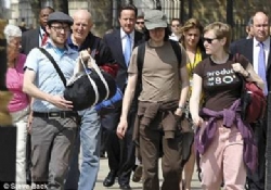 İşe yürüyerek giden Başbakan