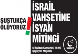 Çağlayan Meydanı’nda dev miting!