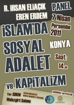 İslam'da Sosyal Adalet ve Kapitalizm / KONYA PANELi