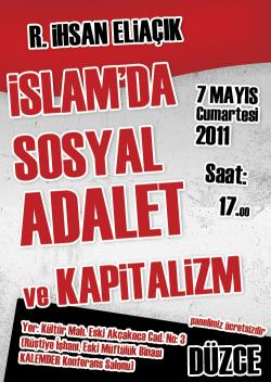 İslam´da Sosyal Adalet ve Kapitalizm / DÜZCE PANELi