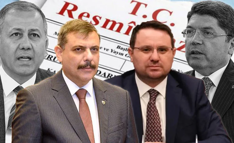 Resmi Gazete’de yayımlandı: Akın Gürlek Adalet Bakanı, Mustafa Çiftçi İçişleri Bakanı oldu