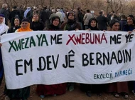 Yaşam alanımız peşkeş çekilemez