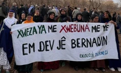 Yaşam alanımız peşkeş çekilemez